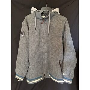 Nike Snowboarding Holladay Bomber Gray jacket Men's XL